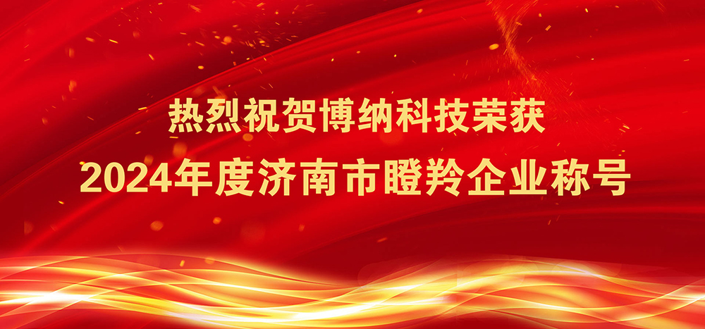 再獲殊榮！博納科技榮獲2024年度濟南市瞪羚企業(yè)稱號
